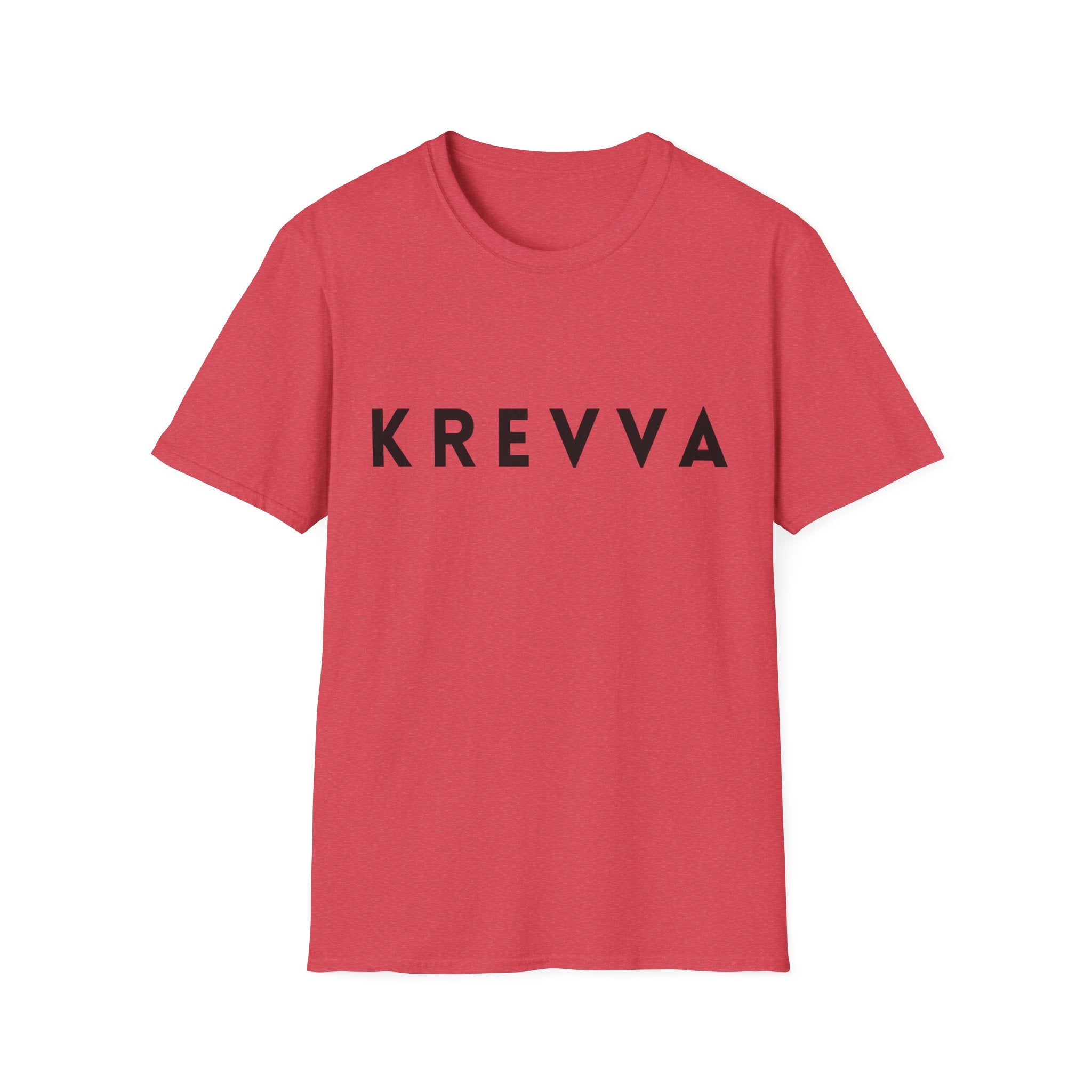 KREVVA Logo T-Shirt — Minimalist Bold Lettering Tee