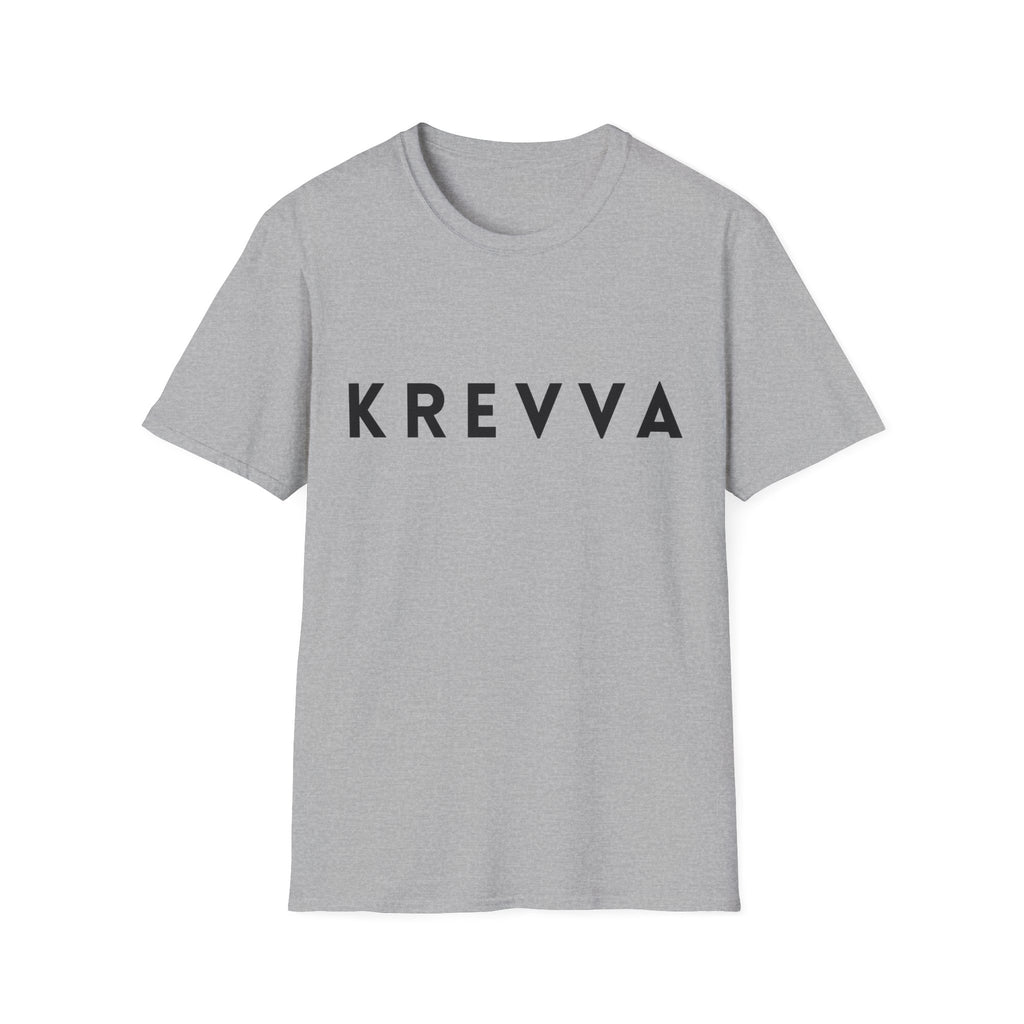 KREVVA Logo T-Shirt — Minimalist Bold Lettering Tee