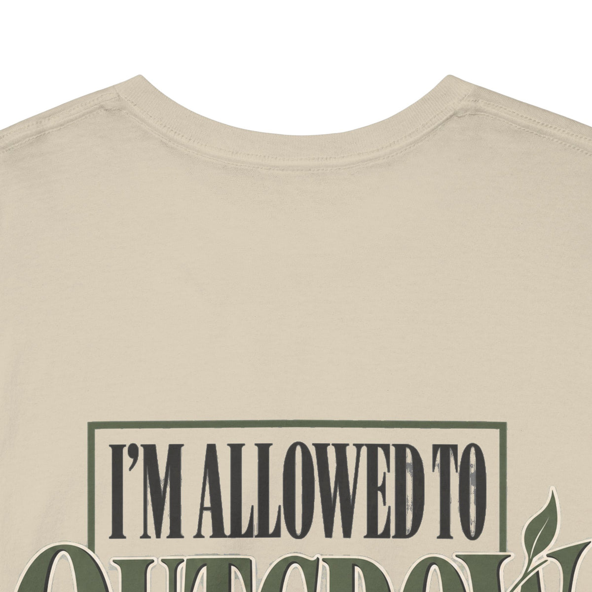 T-Shirt — "I'm Allowed to Outgrow What Once Fit" Motivational Graphic Tee