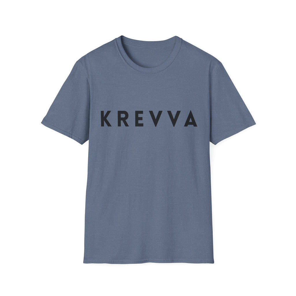 KREVVA Logo T-Shirt — Minimalist Bold Lettering Tee