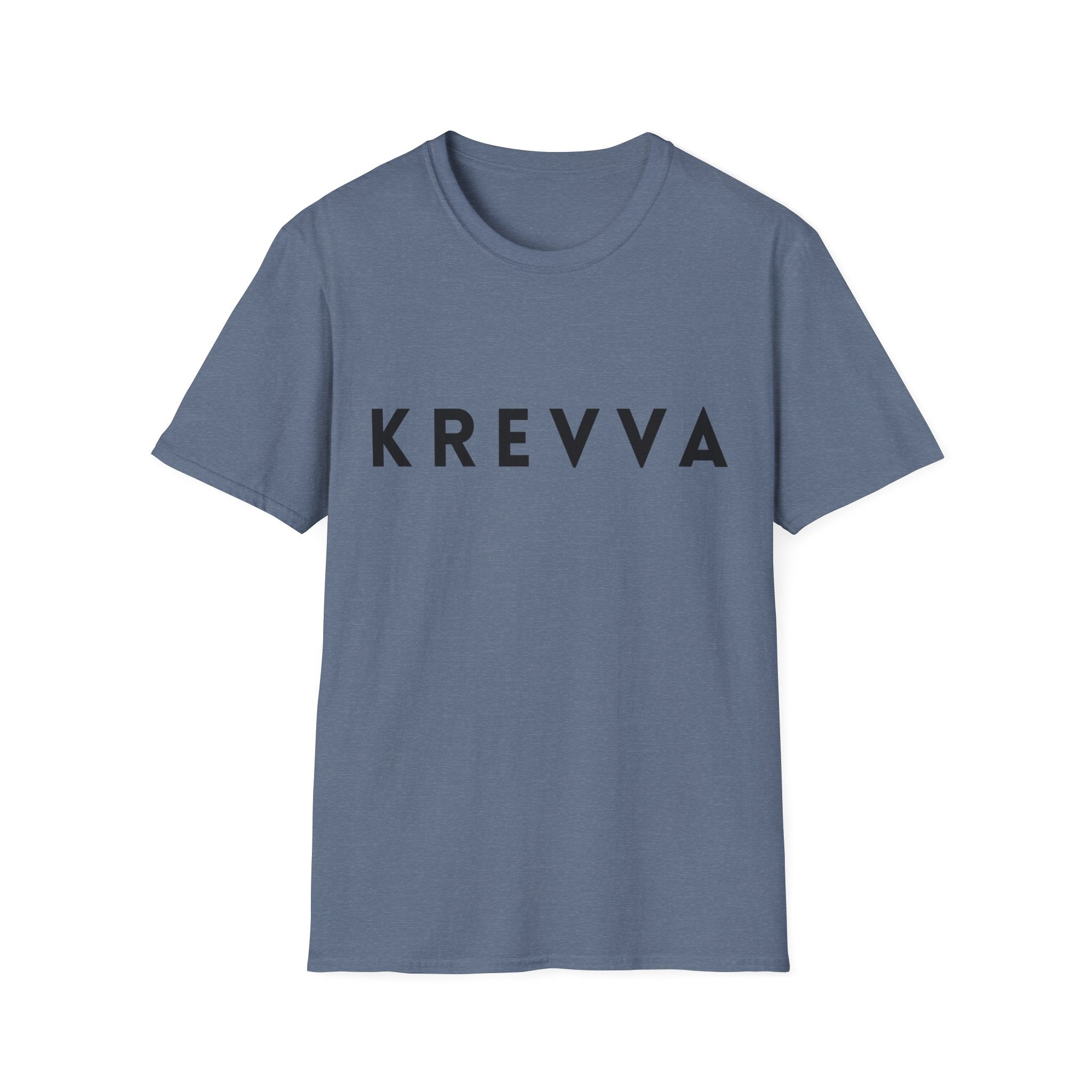 KREVVA Logo T-Shirt — Minimalist Bold Lettering Tee
